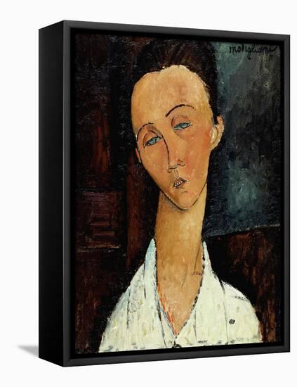 Lunia Czechowska, circa 1917-18-Amedeo Modigliani-Framed Premier Image Canvas