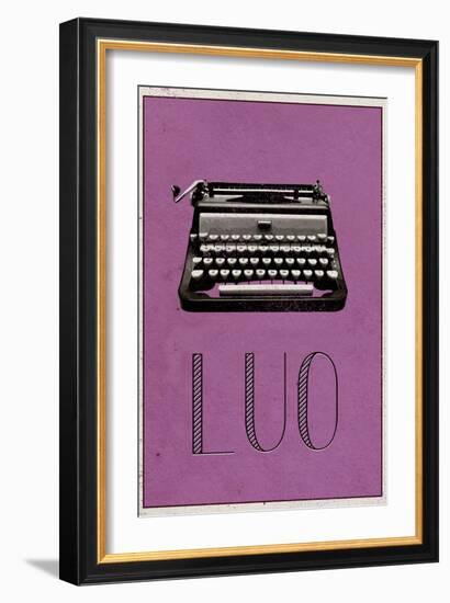 LUO (Finnish -  Create)-null-Framed Art Print