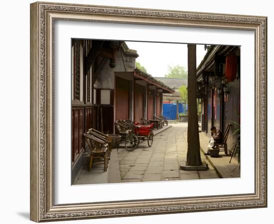 Luodai Ancient Town, Chengdu, Sichuan Province, China, Asia-Simon Montgomery-Framed Photographic Print