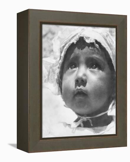 Lupe Rivera Marin, First Daughter of Diego Rivera and Lupe Marin, Mexico City, 1924-Tina Modotti-Framed Premier Image Canvas