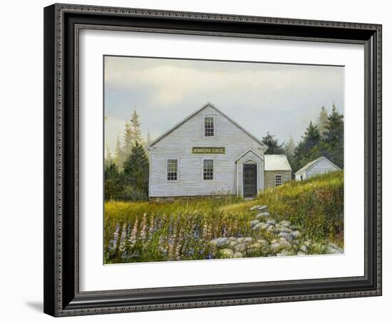 Lupines at the School-Jerry Cable-Framed Giclee Print