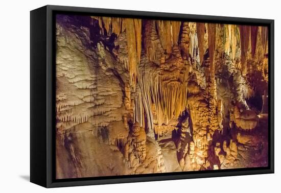 Luray Caverns, Virginia-RR-Framed Premier Image Canvas