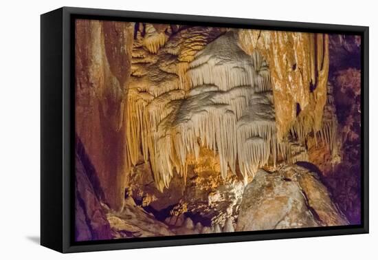 Luray Caverns, Virginia-RR-Framed Premier Image Canvas