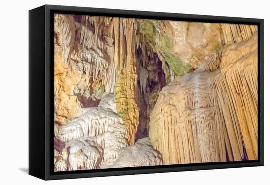 Luray Caverns, Virginia-RR-Framed Premier Image Canvas