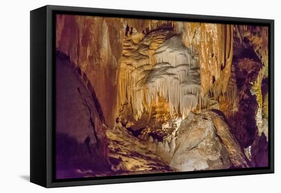 Luray Caverns, Virginia-RR-Framed Premier Image Canvas