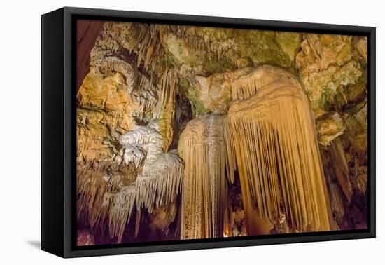 Luray Caverns, Virginia-RR-Framed Premier Image Canvas