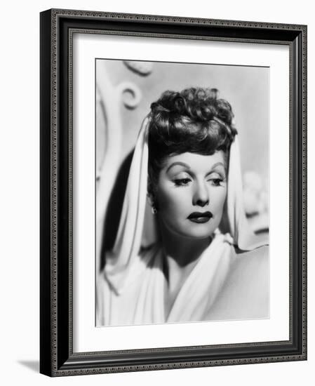 Lured, Lucille Ball, 1947-null-Framed Photo