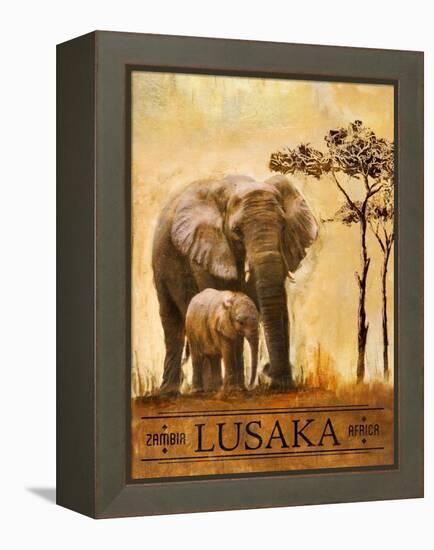 Lusaka-Patricia Pinto-Framed Stretched Canvas