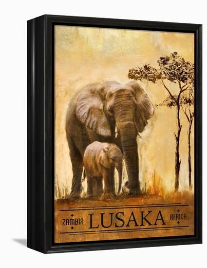 Lusaka-Patricia Pinto-Framed Stretched Canvas