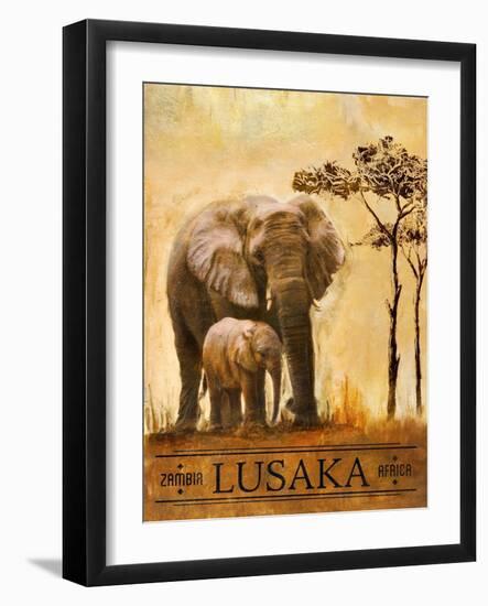 Lusaka-Patricia Pinto-Framed Art Print