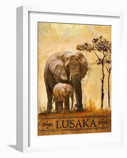 Lusaka-Patricia Pinto-Framed Art Print