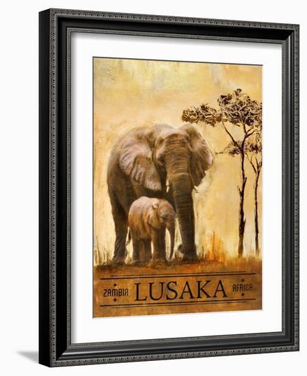 Lusaka-Patricia Pinto-Framed Art Print