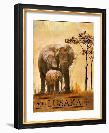 Lusaka-Patricia Pinto-Framed Art Print