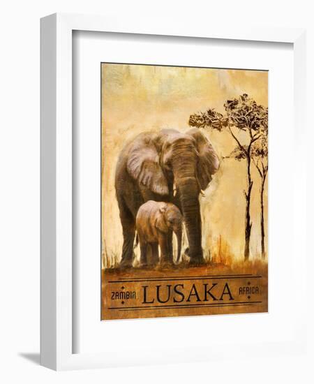 Lusaka-Patricia Pinto-Framed Art Print