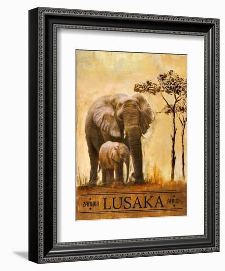 Lusaka-Patricia Pinto-Framed Art Print