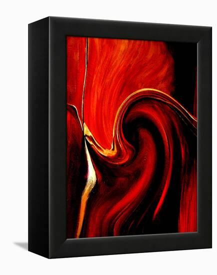 Luscious Red-Ruth Palmer 2-Framed Stretched Canvas