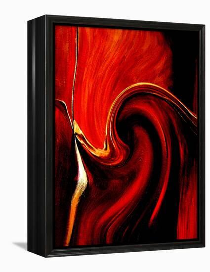 Luscious Red-Ruth Palmer 2-Framed Stretched Canvas