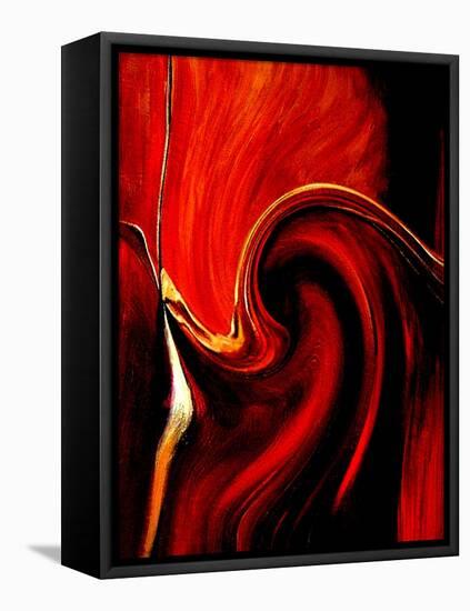 Luscious Red-Ruth Palmer 2-Framed Stretched Canvas