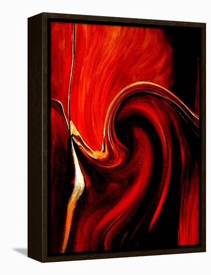 Luscious Red-Ruth Palmer 2-Framed Stretched Canvas