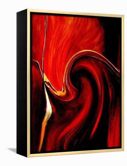 Luscious Red-Ruth Palmer 2-Framed Stretched Canvas