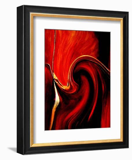 Luscious Red-Ruth Palmer 2-Framed Premium Giclee Print