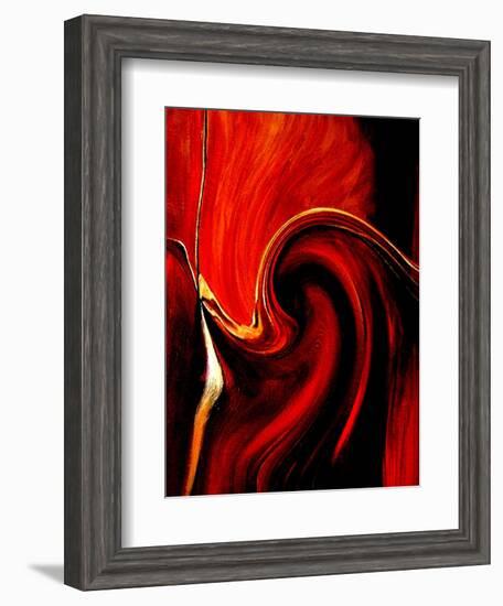 Luscious Red-Ruth Palmer 2-Framed Art Print