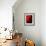 Luscious Red-Ruth Palmer 2-Framed Art Print displayed on a wall