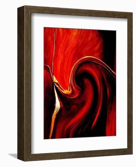 Luscious Red-Ruth Palmer 2-Framed Art Print