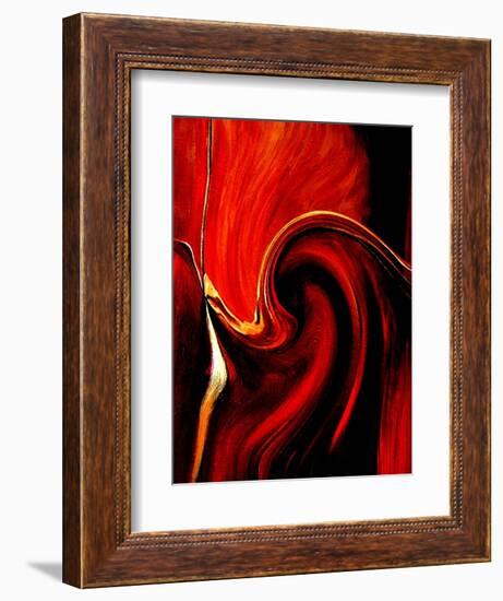 Luscious Red-Ruth Palmer 2-Framed Art Print