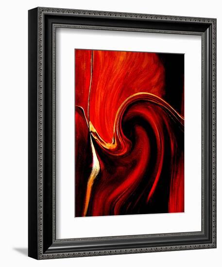 Luscious Red-Ruth Palmer 2-Framed Art Print