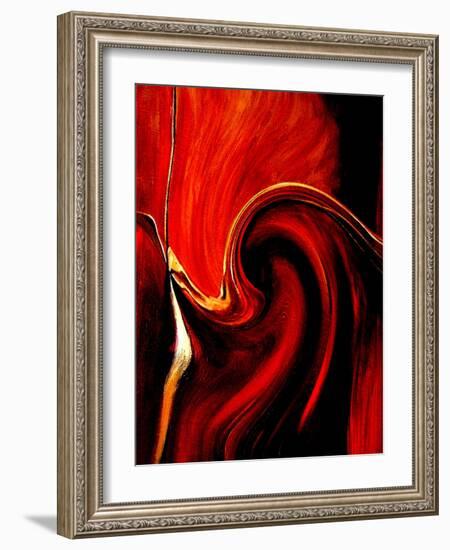 Luscious Red-Ruth Palmer 2-Framed Art Print