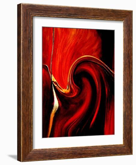 Luscious Red-Ruth Palmer 2-Framed Art Print