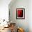 Luscious Red-Ruth Palmer 2-Framed Art Print displayed on a wall