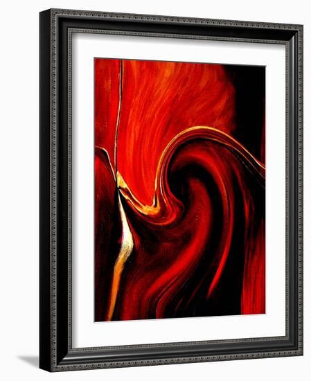 Luscious Red-Ruth Palmer 2-Framed Art Print