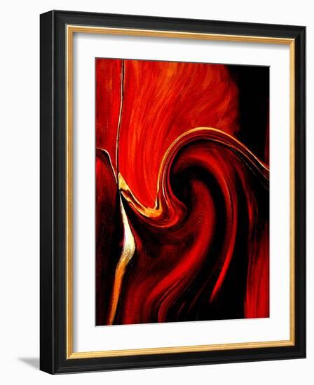 Luscious Red-Ruth Palmer 2-Framed Art Print