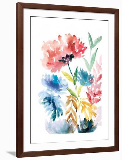 Lush Floral I-Rebecca Meyers-Framed Art Print