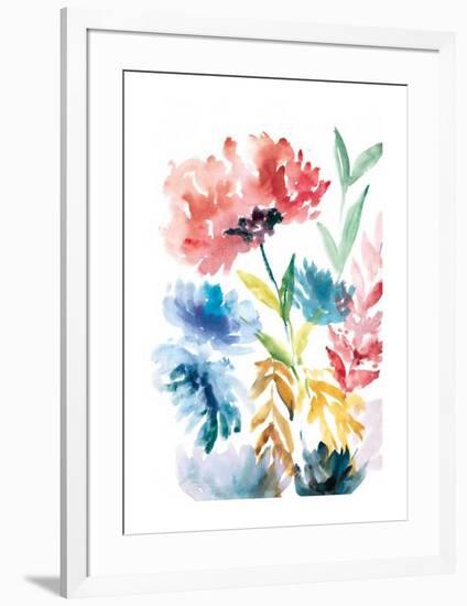 Lush Floral I-Rebecca Meyers-Framed Art Print