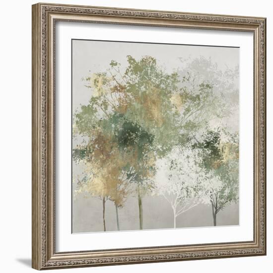 Lush Forestscape II-Allison Pearce-Framed Art Print