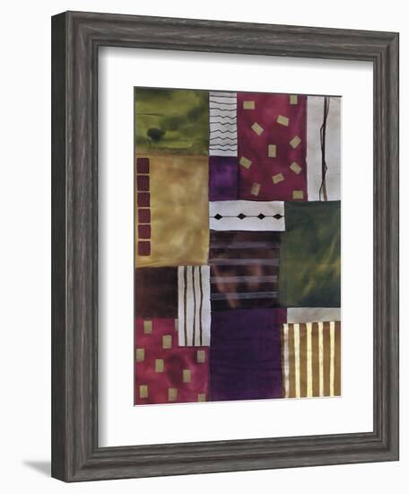 Lush Geometry-Muriel Verger-Framed Art Print