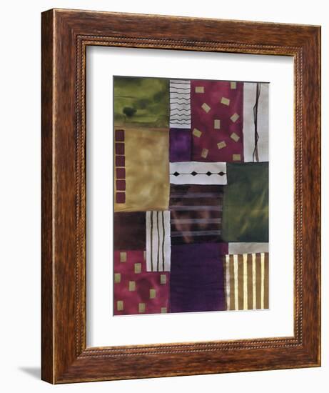 Lush Geometry-Muriel Verger-Framed Art Print