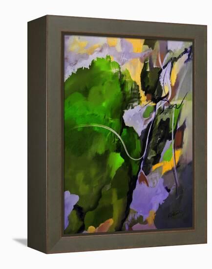 Lush Green Island-Ruth Palmer-Framed Stretched Canvas