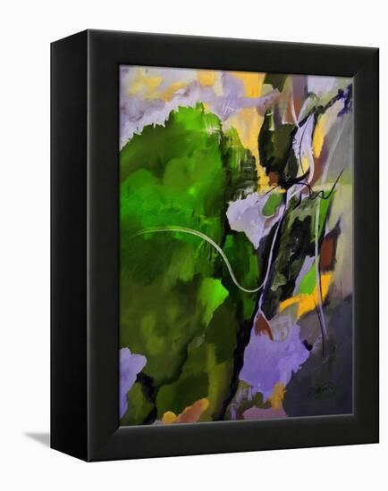 Lush Green Island-Ruth Palmer-Framed Stretched Canvas