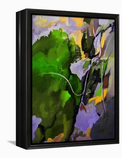 Lush Green Island-Ruth Palmer-Framed Stretched Canvas