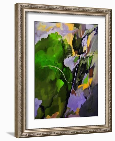 Lush Green Island-Ruth Palmer-Framed Art Print