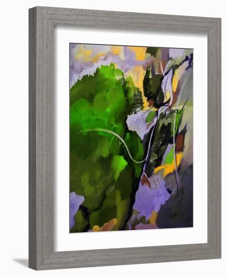 Lush Green Island-Ruth Palmer-Framed Art Print