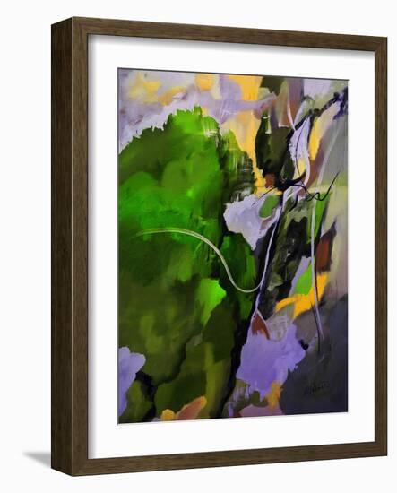 Lush Green Island-Ruth Palmer-Framed Art Print