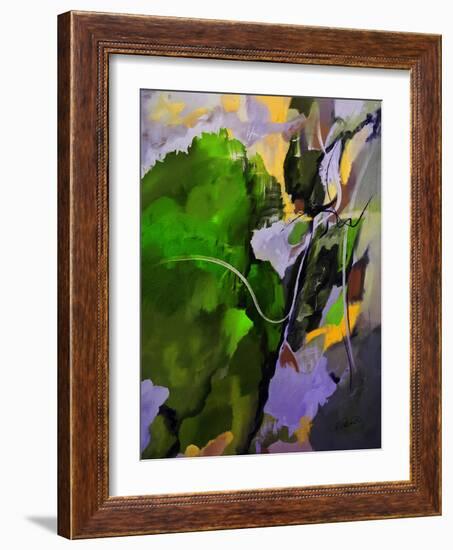 Lush Green Island-Ruth Palmer-Framed Art Print