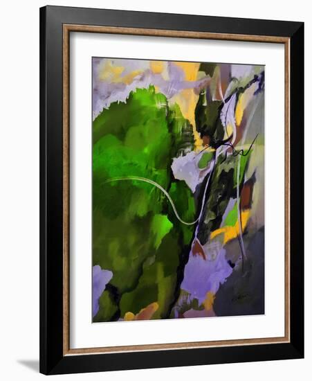 Lush Green Island-Ruth Palmer-Framed Art Print