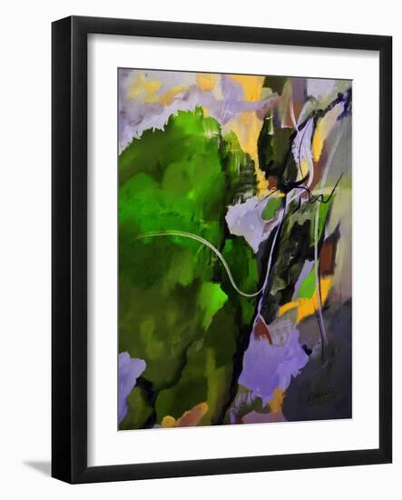 Lush Green Island-Ruth Palmer-Framed Art Print