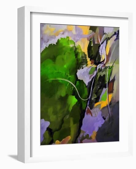 Lush Green Island-Ruth Palmer-Framed Art Print